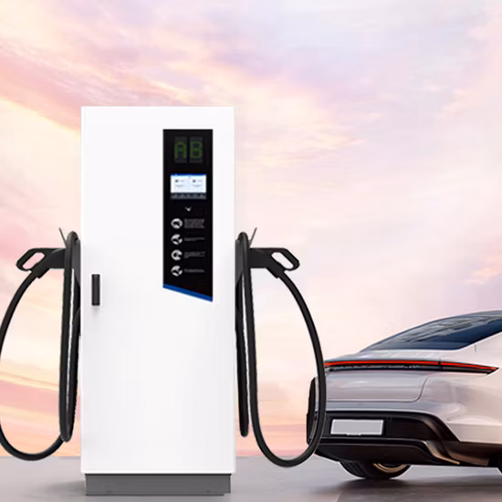 Зарядная станция для электромобилей Fast DC EV 60 кВт Автомобильное зарядное устройство CCS GB/T Chademo